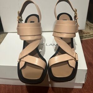 Derek Lam wedge sandals,size 8.